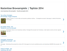 Tablet Screenshot of kostenlosebrowserspiele.blogspot.com