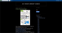 Desktop Screenshot of pauljurczak24hourcomic.blogspot.com