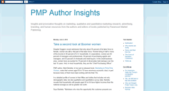 Desktop Screenshot of pmpauthorinsights.blogspot.com