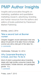 Mobile Screenshot of pmpauthorinsights.blogspot.com