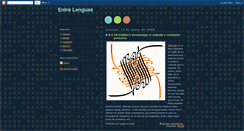 Desktop Screenshot of entre-lenguas.blogspot.com