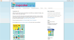 Desktop Screenshot of cupcakecampboston.blogspot.com