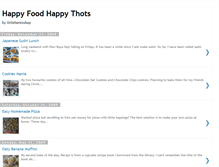 Tablet Screenshot of happyfoodhappythots.blogspot.com