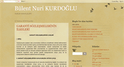 Desktop Screenshot of bnkurdoglu.blogspot.com