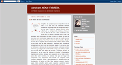 Desktop Screenshot of abrahammf.blogspot.com