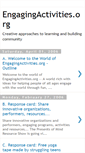 Mobile Screenshot of engagingactivities.blogspot.com