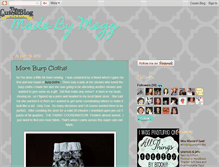 Tablet Screenshot of madebymegg.blogspot.com
