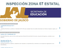 Tablet Screenshot of inspeccionestatal07.blogspot.com
