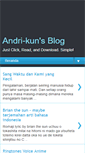 Mobile Screenshot of andriputra.blogspot.com