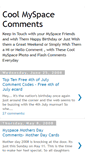 Mobile Screenshot of coolcomments4myspace.blogspot.com
