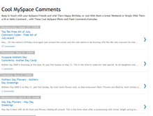 Tablet Screenshot of coolcomments4myspace.blogspot.com