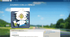 Desktop Screenshot of angiefernandezciencia.blogspot.com
