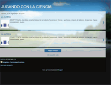 Tablet Screenshot of angiefernandezciencia.blogspot.com