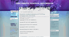 Desktop Screenshot of hagyomanyaink.blogspot.com