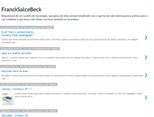 Tablet Screenshot of francksalcebeck.blogspot.com