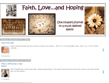 Tablet Screenshot of faithloveandhoping.blogspot.com