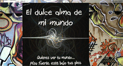 Desktop Screenshot of eldulcealmadelmundo.blogspot.com