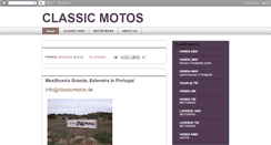 Desktop Screenshot of classic-motos.blogspot.com