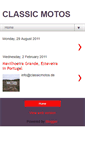 Mobile Screenshot of classic-motos.blogspot.com