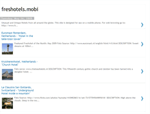 Tablet Screenshot of freshotelsmobile.blogspot.com