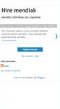 Mobile Screenshot of nire-mendiak.blogspot.com