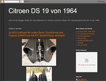 Tablet Screenshot of ds19von1964.blogspot.com