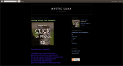 Desktop Screenshot of mysticluna.blogspot.com