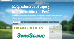 Desktop Screenshot of ecografos-equipos-medicos.blogspot.com