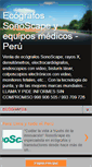 Mobile Screenshot of ecografos-equipos-medicos.blogspot.com