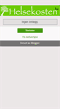 Mobile Screenshot of helsekosten.blogspot.com