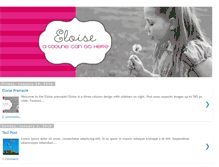 Tablet Screenshot of eloisepremadetemplate.blogspot.com