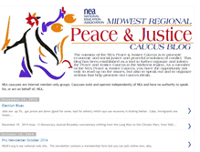 Tablet Screenshot of midwestpeaceandjustice.blogspot.com