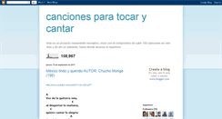 Desktop Screenshot of cancionesparatocarycantar.blogspot.com
