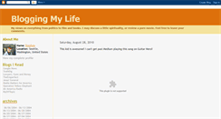 Desktop Screenshot of bloggingmylife.blogspot.com