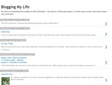 Tablet Screenshot of bloggingmylife.blogspot.com