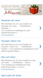 Mobile Screenshot of julklappsrim.blogspot.com