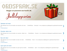 Tablet Screenshot of julklappsrim.blogspot.com