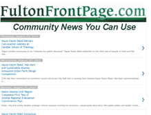 Tablet Screenshot of fultonfrontpage.blogspot.com