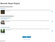 Tablet Screenshot of bennetthouseproject.blogspot.com