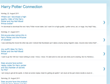 Tablet Screenshot of hpotterconnection.blogspot.com