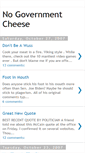 Mobile Screenshot of nogovernmentcheese.blogspot.com
