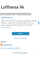 Mobile Screenshot of lufthansava.blogspot.com