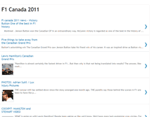 Tablet Screenshot of f1canada-2011.blogspot.com