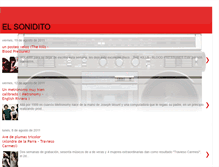 Tablet Screenshot of elsonidito.blogspot.com