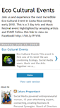 Mobile Screenshot of ecoculturalevents.blogspot.com