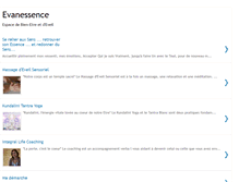Tablet Screenshot of evanessence-massage.blogspot.com