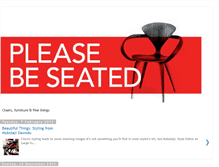 Tablet Screenshot of pleasebeseated.blogspot.com