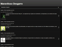 Tablet Screenshot of maravillosodesgarro.blogspot.com