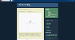 Desktop Screenshot of gowtham.blogspot.com