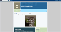 Desktop Screenshot of musictopchart.blogspot.com